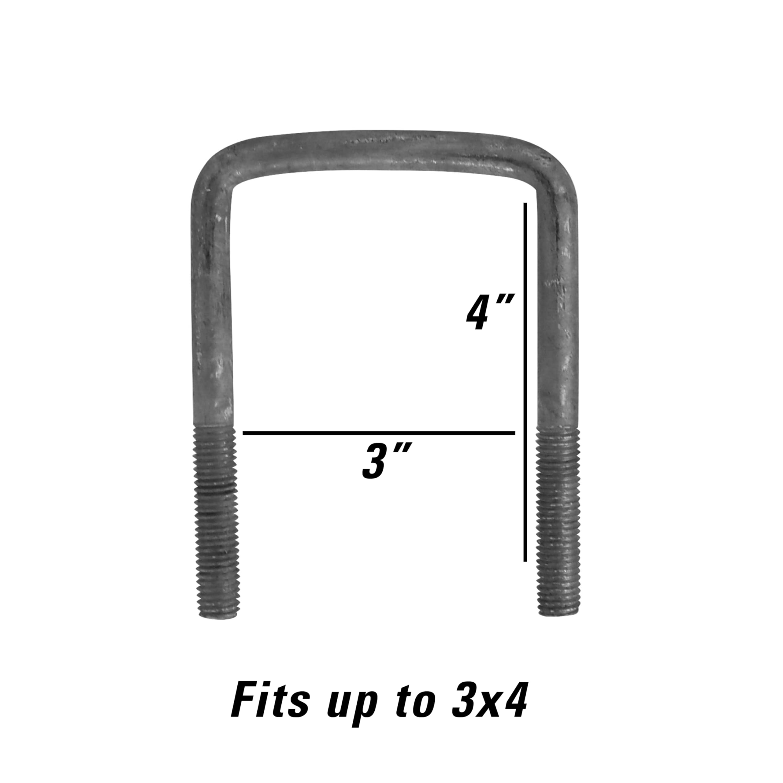 Extreme Max 3006.6812 Heavy Duty Galvanized Steel Trailer Tongue Step - Double Step for Easy Access & Loading - Perfect for Boat Trailers, Utility Trailers & RV Camping