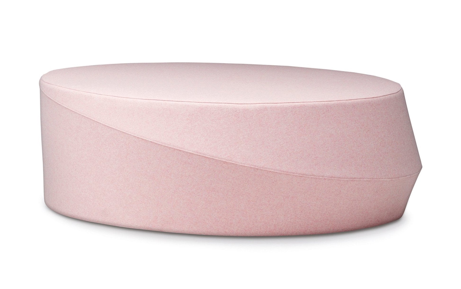 Giro Pouf by Casamania - Modern Round Ottoman Stool for Living Room, Bedroom & Office - Versatile Footrest, Extra Seating & Home Decor Accent