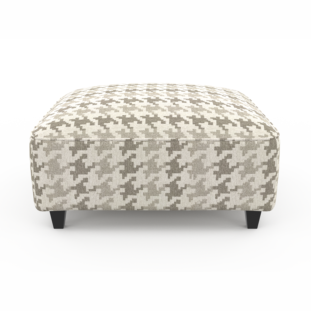 Blass Berber Cocktail Ottoman - Stylish Round Footstool with Soft Faux Fur, Perfect for Living Room, Bedroom or Lounge Decor - Cozy Seating & Accent Piece for Home