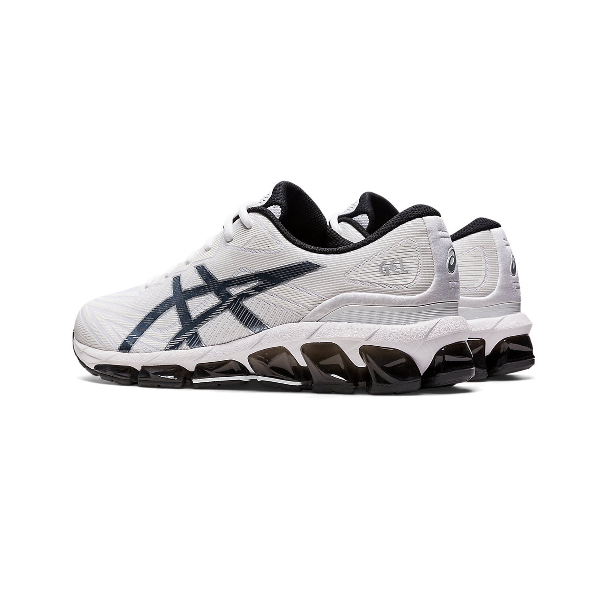 ASICS Quantum 360 VII Running Shoes - White/Black - Men's Athletic Sneakers for Jogging, Gym & Daily Wear