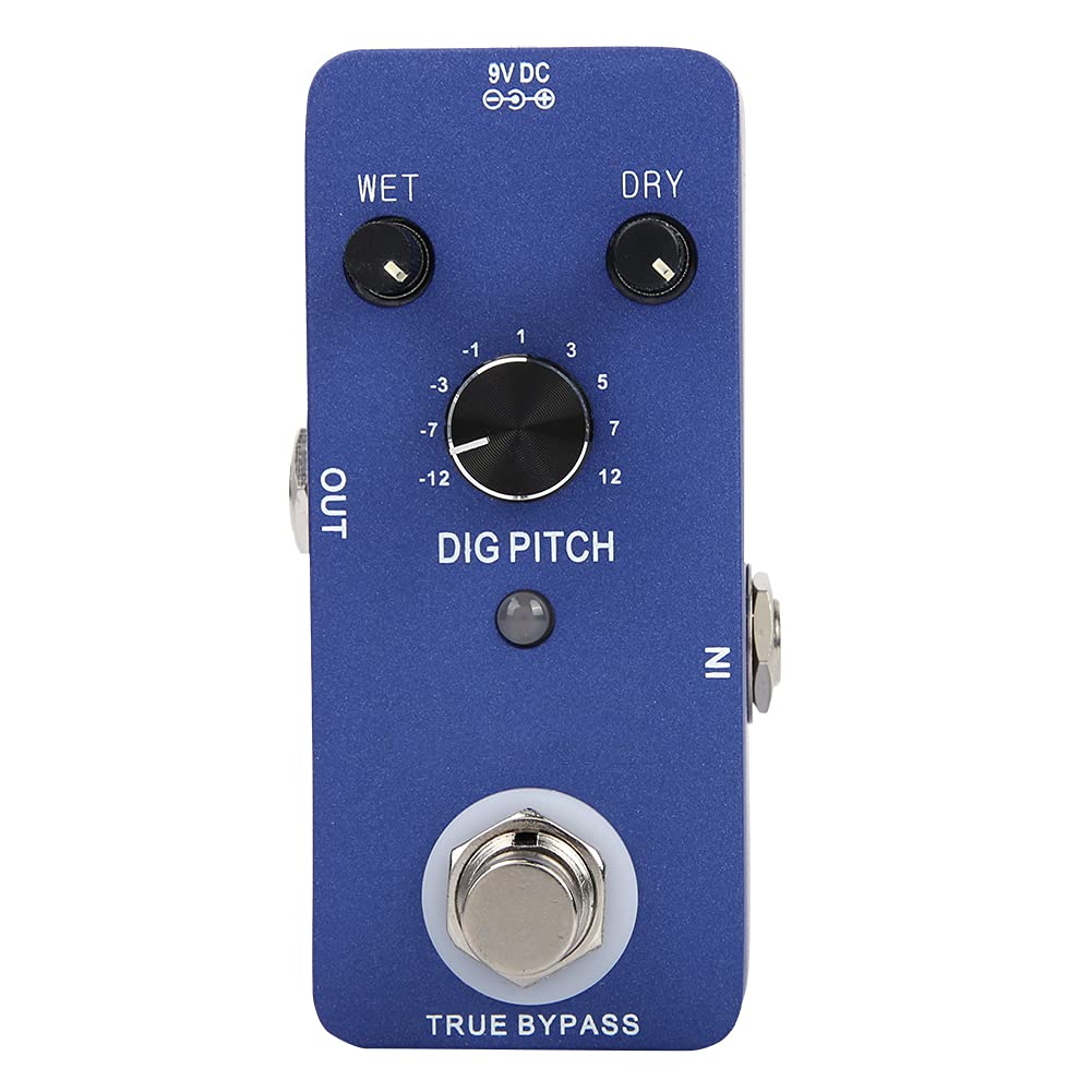 Tomotato Digital Reverb Pedal for Electric Guitar - Professional Guitar Effects Pedal with Digital Transposition - Perfect for Live Performances, Studio Recording & Practice Sessions