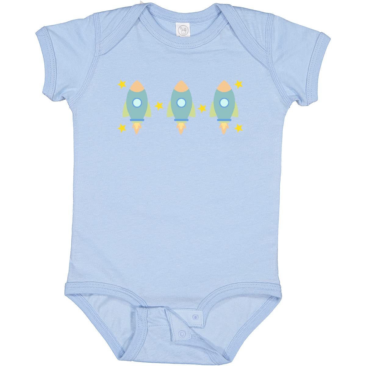 Inktastic Space Cute Rocket Baby Bodysuit - Astronaut Theme Cotton Onesie for Boys & Girls - Perfect for Birthday, Baby Shower & Space-Themed Nursery Decor