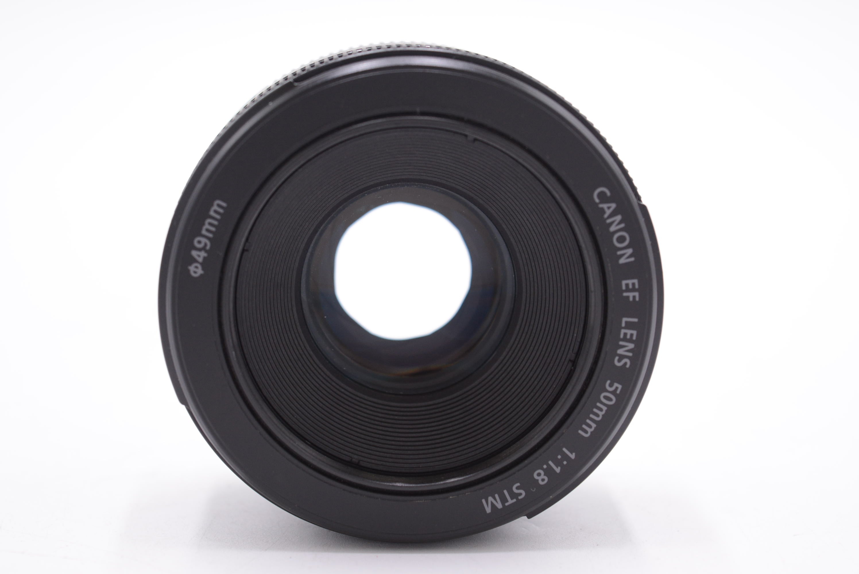 Canon EF 50mm f/1.8 STM Lens - Fast Prime Portrait Lens for DSLR Cameras | Great for Low Light Photography, Street & Travel Shots | Used Condition