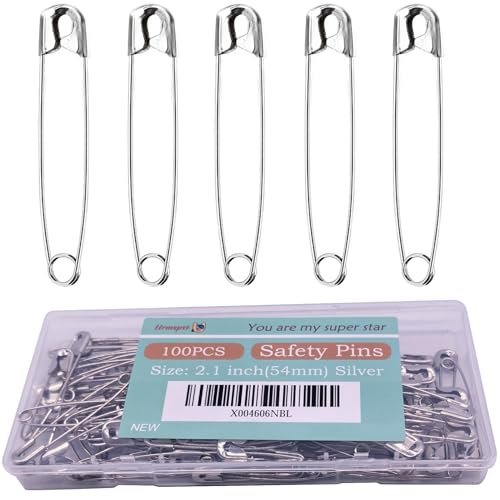 2.1in Silver-100pcs