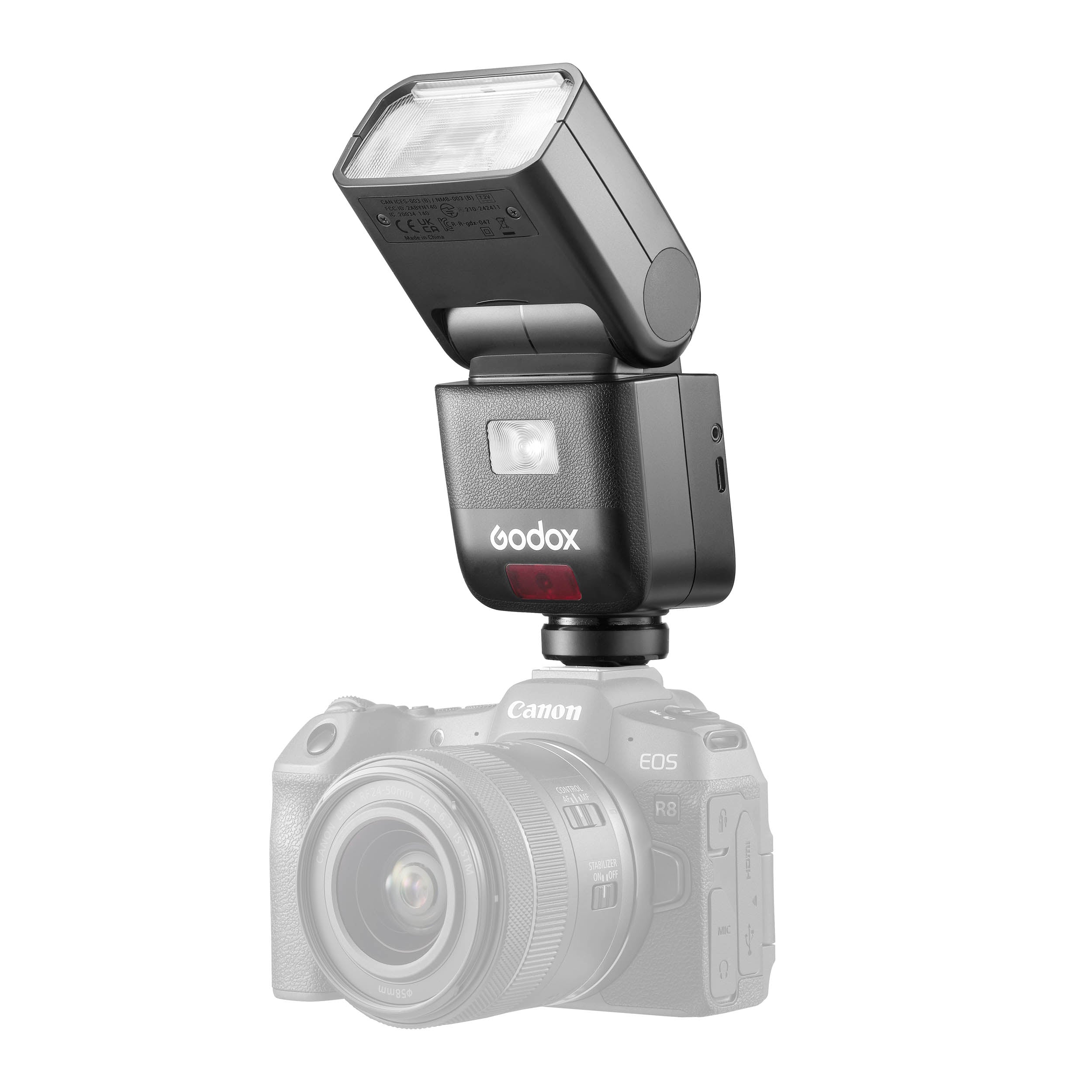 VING V480C TTL Speedlite Flash with Rechargeable Battery for Canon DSLR Cameras - Perfect for Wedding, Portrait & Event Photography