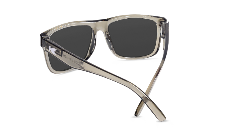 Torrey Pines Sport Sunglasses - Clear Grey & Red Sunset Lens for Men & Women | UV Protection, Polarized, Lightweight for Running, Cycling, Beach & Outdoor Activities