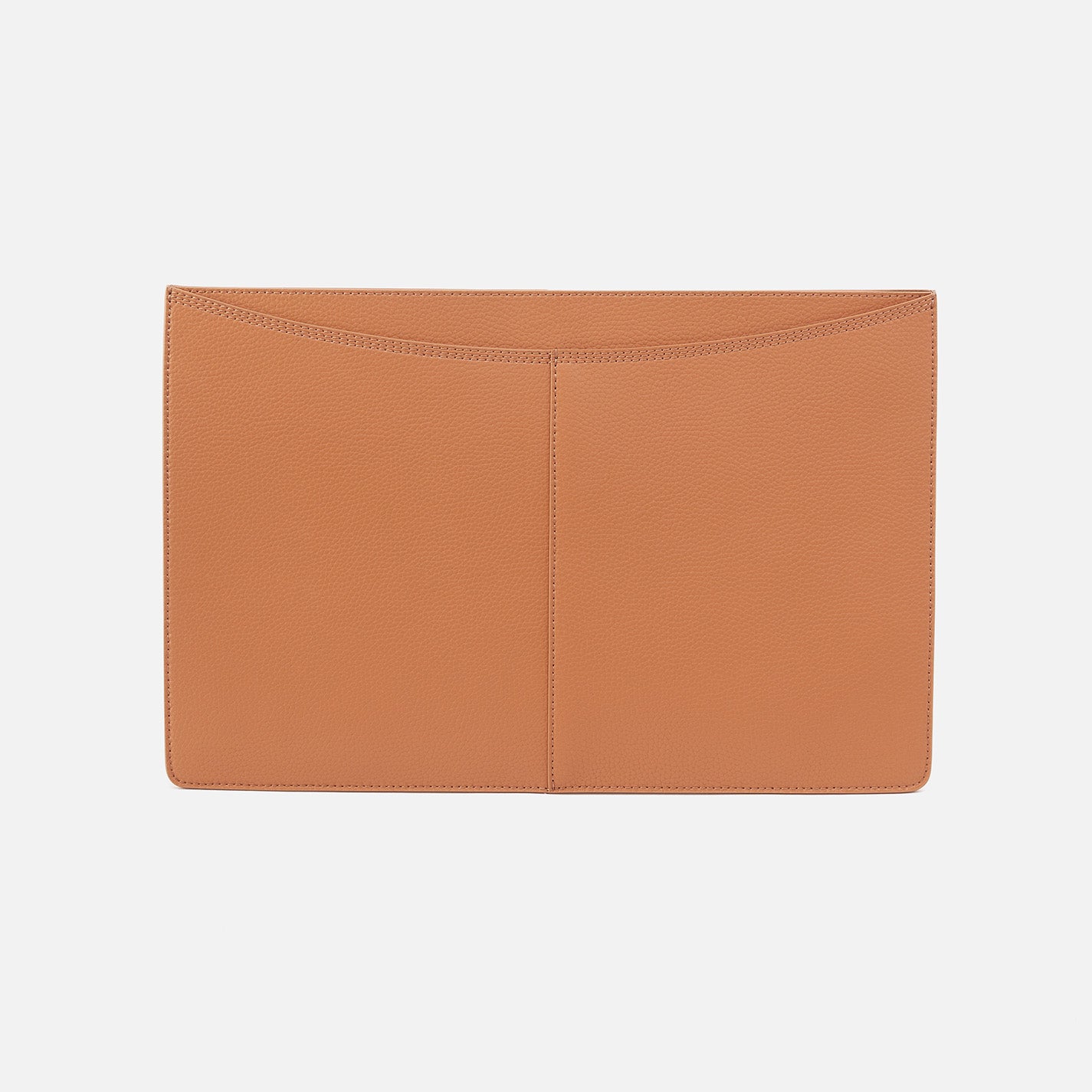 Premium Micro Pebbled Leather Laptop Sleeve - Vida Large 15-16 Inch Laptop Case for MacBook Pro/Air, Dell XPS - Stylish Biscuit Color - Perfect for Work, Travel & School