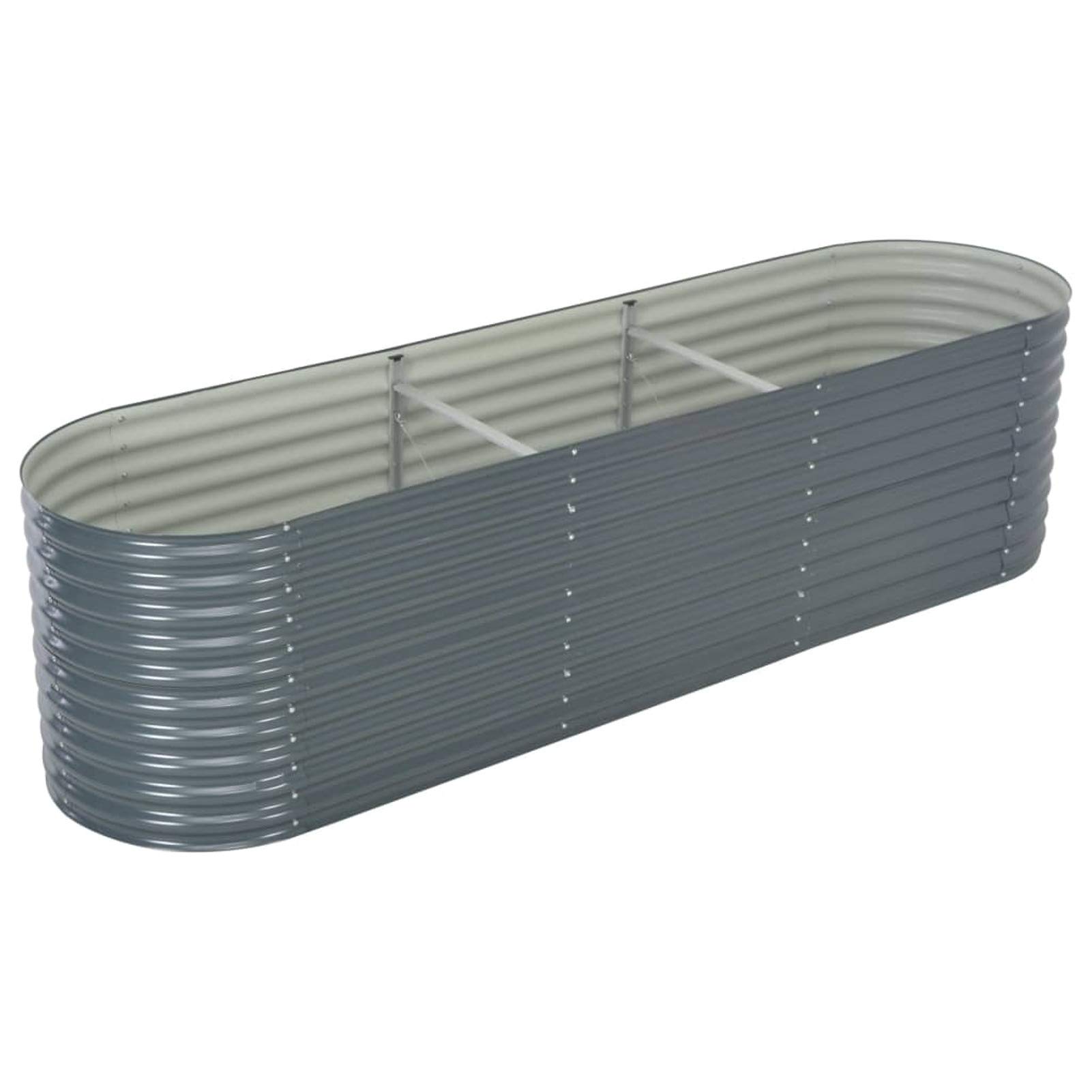 Galvanized Steel Raised Garden Bed Planter - 125.9