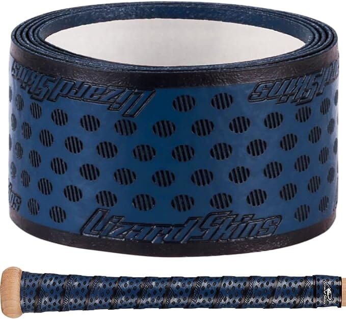 Lizard Skins DSP Ultra Bat Grip - Navy Blue Baseball Bat Handle Grip for Better Control & Comfort | Perfect for Baseball, Softball & Cricket Players | Improves Swing Performance & Reduces Vibration