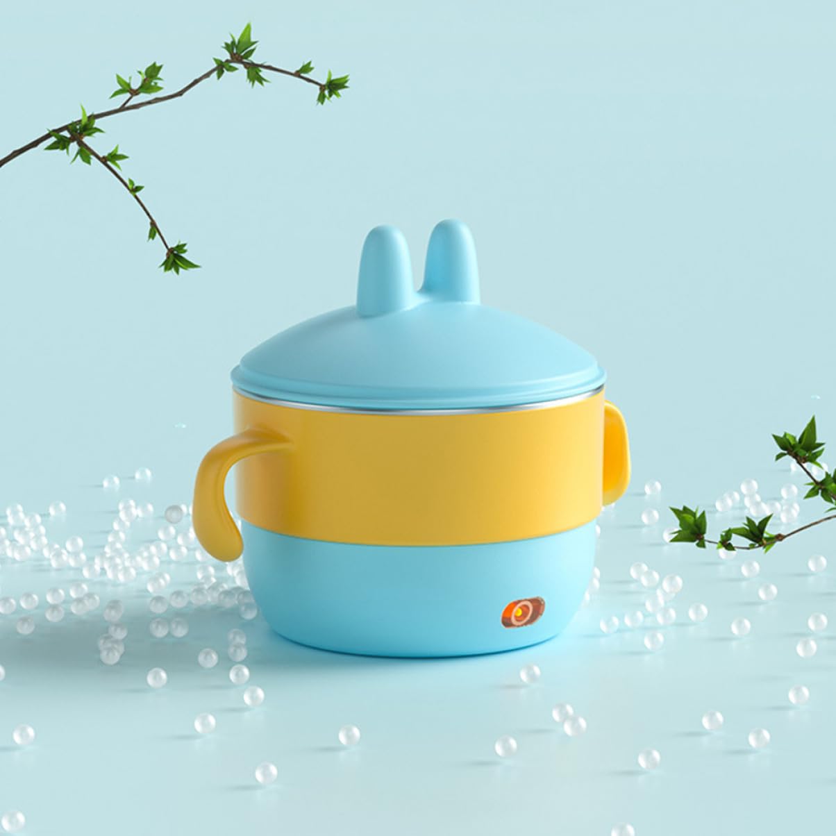 MAGICLULU 2 Pack Baby Feeding Bowls with Detachable Design - BPA-Free Toddler Food Containers for Snacks, Cereal & Puree | Perfect for Home, Travel & Daycare Use