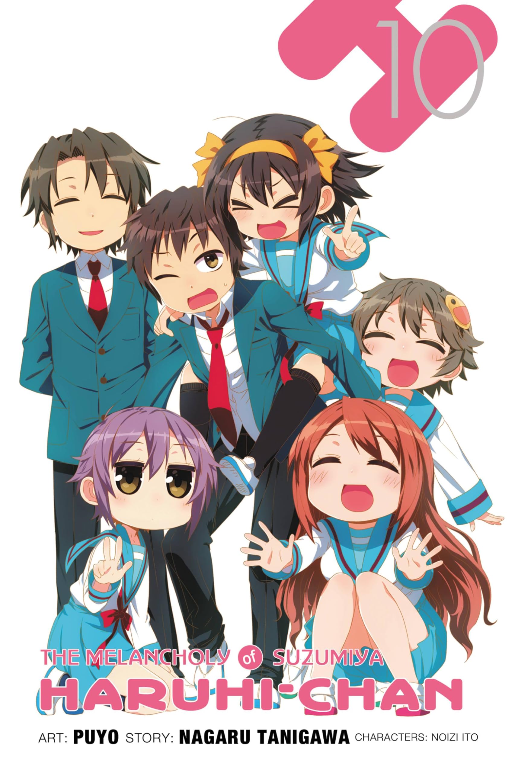 The Melancholy of Suzumiya Haruhi-chan Vol. 10 - Japanese Manga Comic Book for Anime Fans | Perfect for Collectors and Light Novel Readers