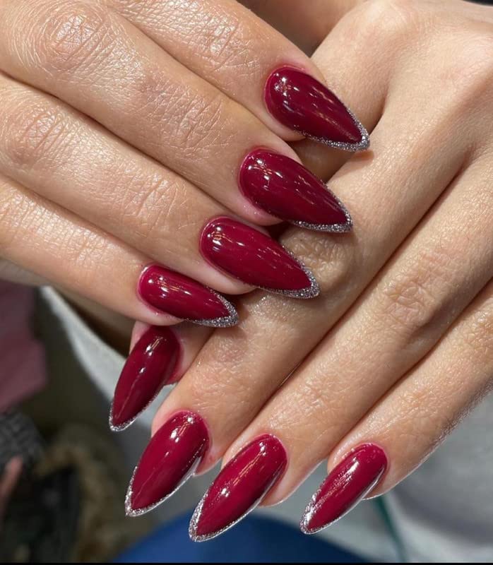 12 Pairs Reusable Fake Nails Set - Lightweight Press on Nails with Strong Adhesive for Long Lasting Wear | Easy to Apply & Remove | Perfect for Weddings, Parties, Date Nights & Special Occasions | Salon Quality DIY Manicure at Home
