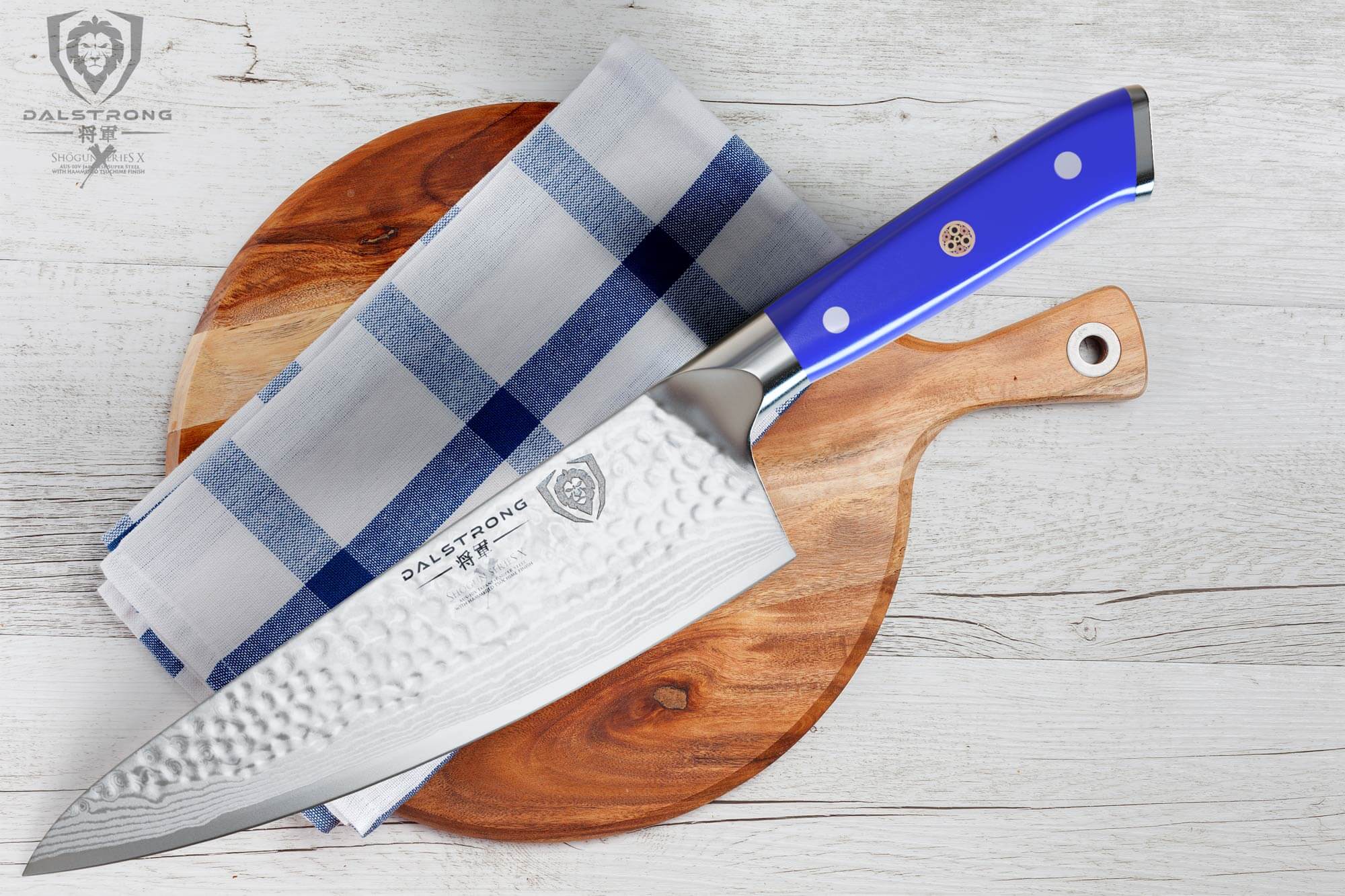 Premium 8-Inch Chef's Knife - Shogun Series X with Colored ABS Handle by Dalstrong | Professional Kitchen Knife for Slicing, Dicing & Chopping | Perfect for Home Cooks & Professional Chefs