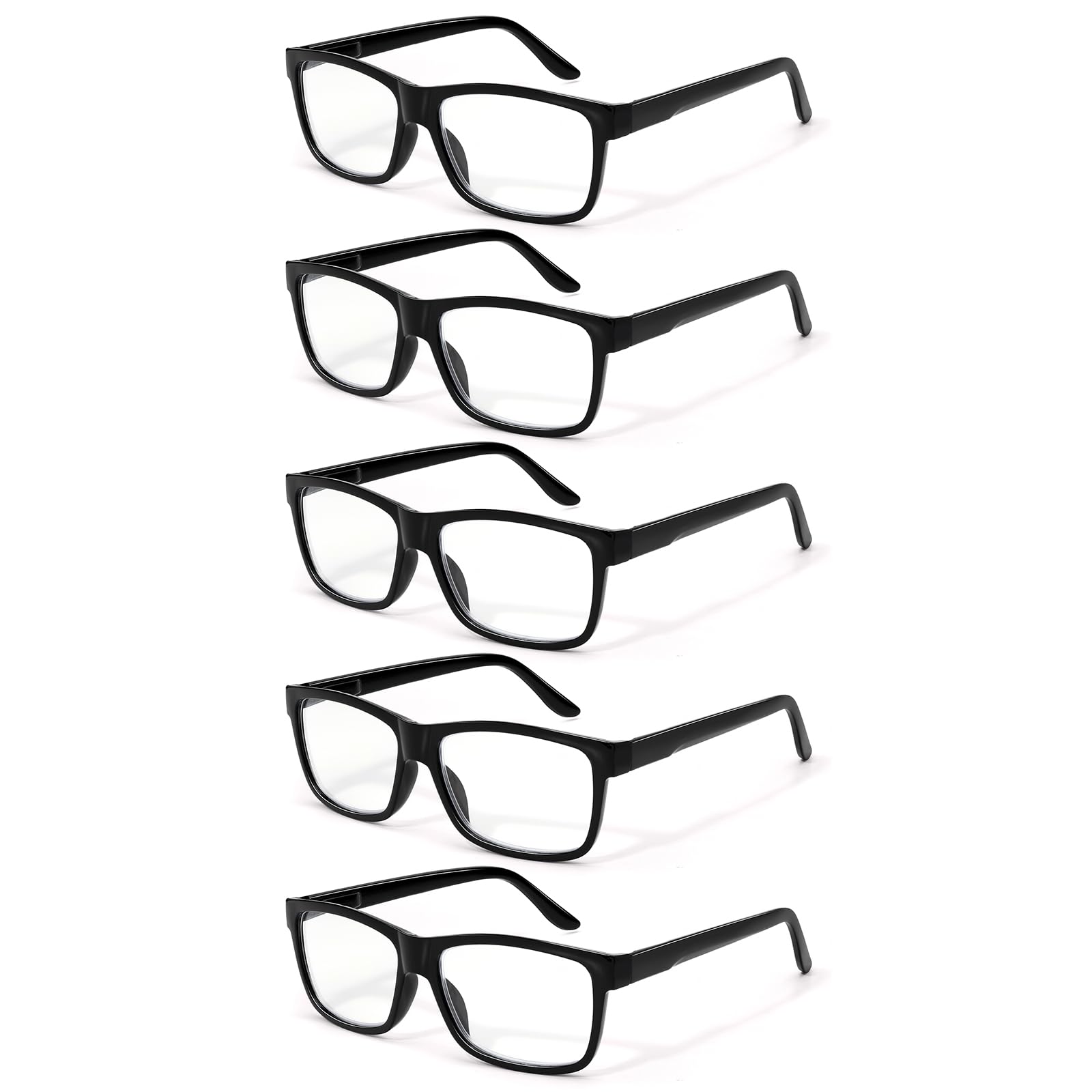 Blue Light Blocking Reading Glasses for Men with Spring Hinges - UV Protection Computer Glasses for Anti Eyestrain | Perfect for Office Work, Gaming & Screen Time