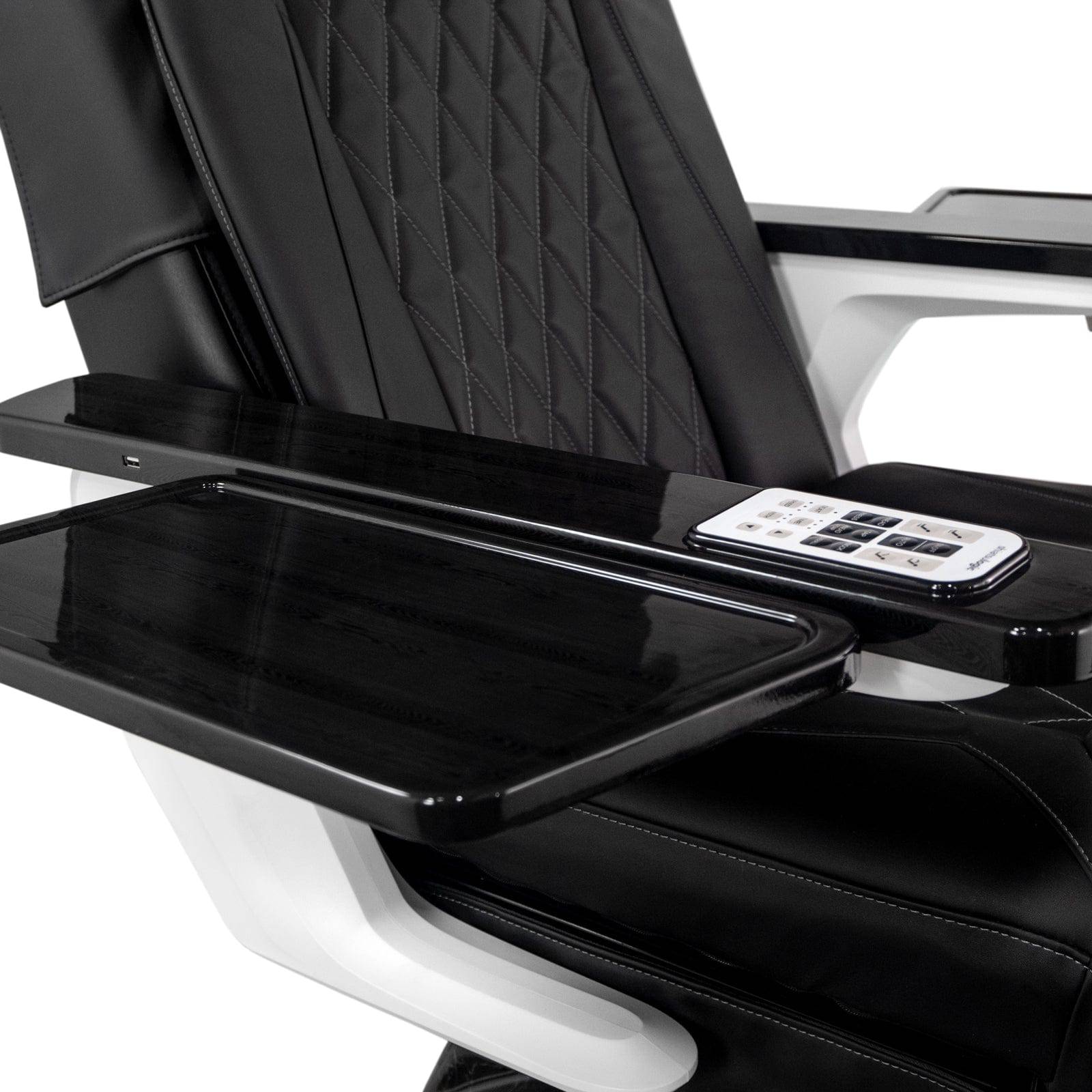 Professional DIAMOND DX Pedicure Chair for Salon & Spa - Electric Massage Nail Care Station with Adjustable Height & Footrest - Perfect for Manicure, Pedicure & Nail Treatments
