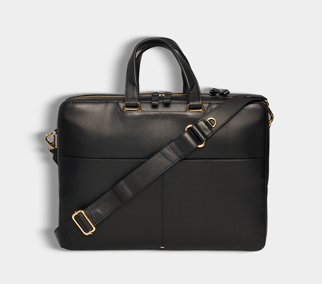 CAMDEN TWIN WORKCASE - Premium Leather Laptop Briefcase for Business Professionals | Perfect for Office, Travel & Daily Commute