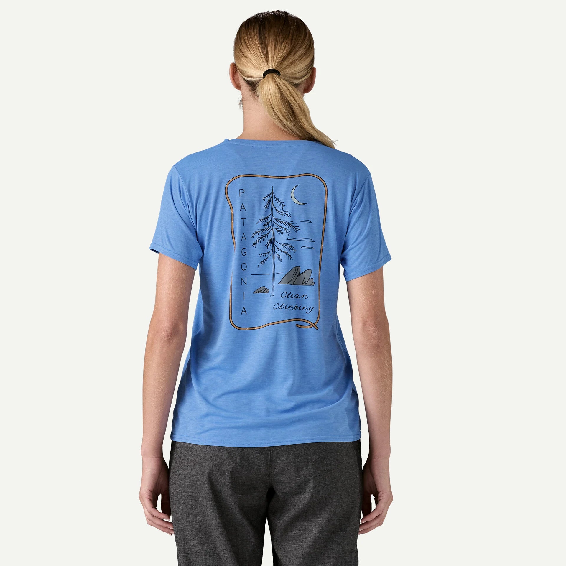 Capilene® Cool Daily Graphic T-Shirt for Women - Breathable & Lightweight Outdoor Shirt - Perfect for Hiking, Running & Travel