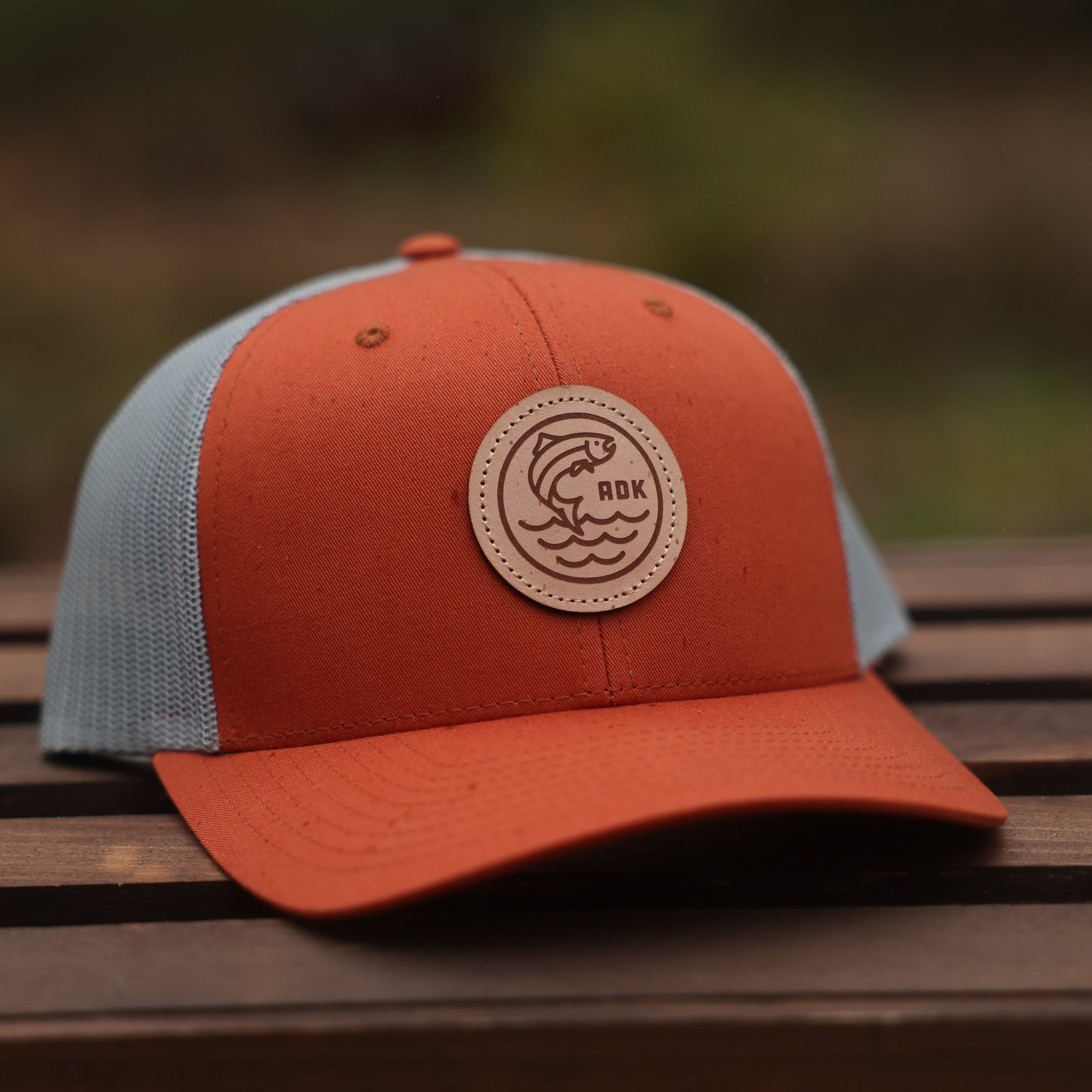 FishADK Mesh Snapback Hat - Adjustable Unisex Baseball Cap for Men & Women - Breathable Comfort for Outdoor Sports, Hiking & Casual Wear