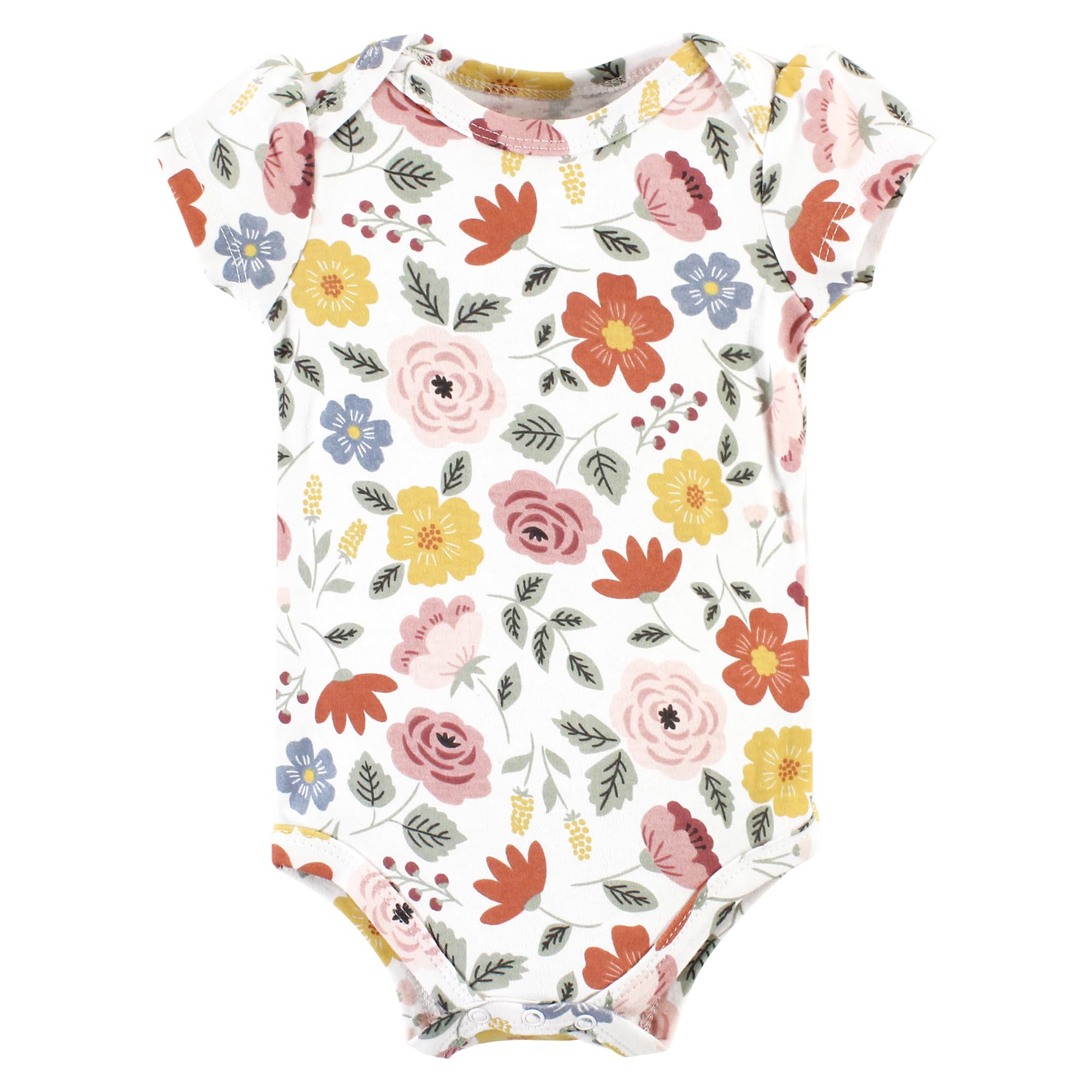 Soft Unisex Baby Cotton Bodysuits for Newborns | Hudson Baby Bonita Style | Perfect for Everyday Wear, Playtime & Photo Shoots