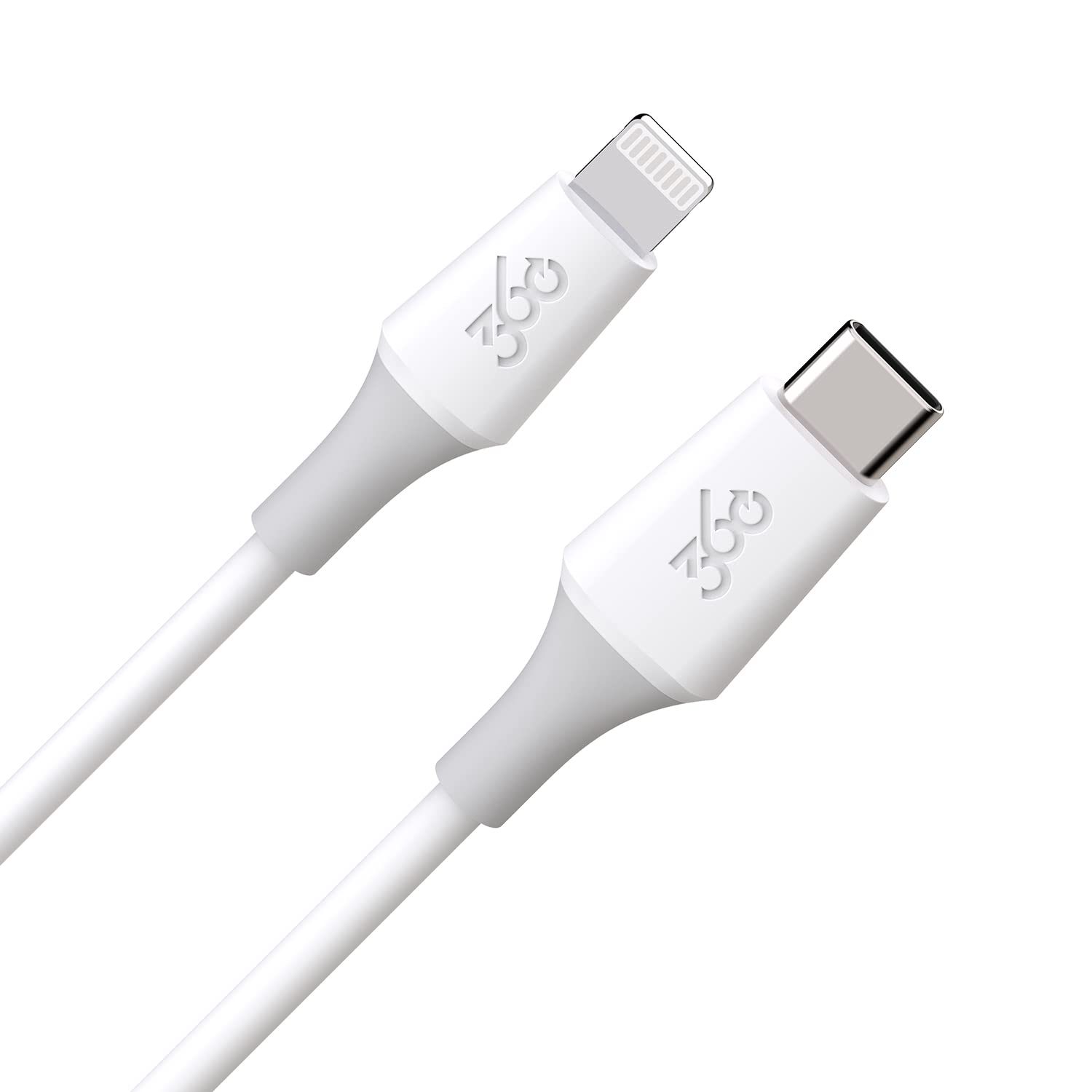 360 Electrical 3ft Premium USB-C to Lightning Cable - MFi Certified Fast Charging Cord for iPhone, iPad & MacBook | White Color | Perfect for Home, Office & Travel Charging