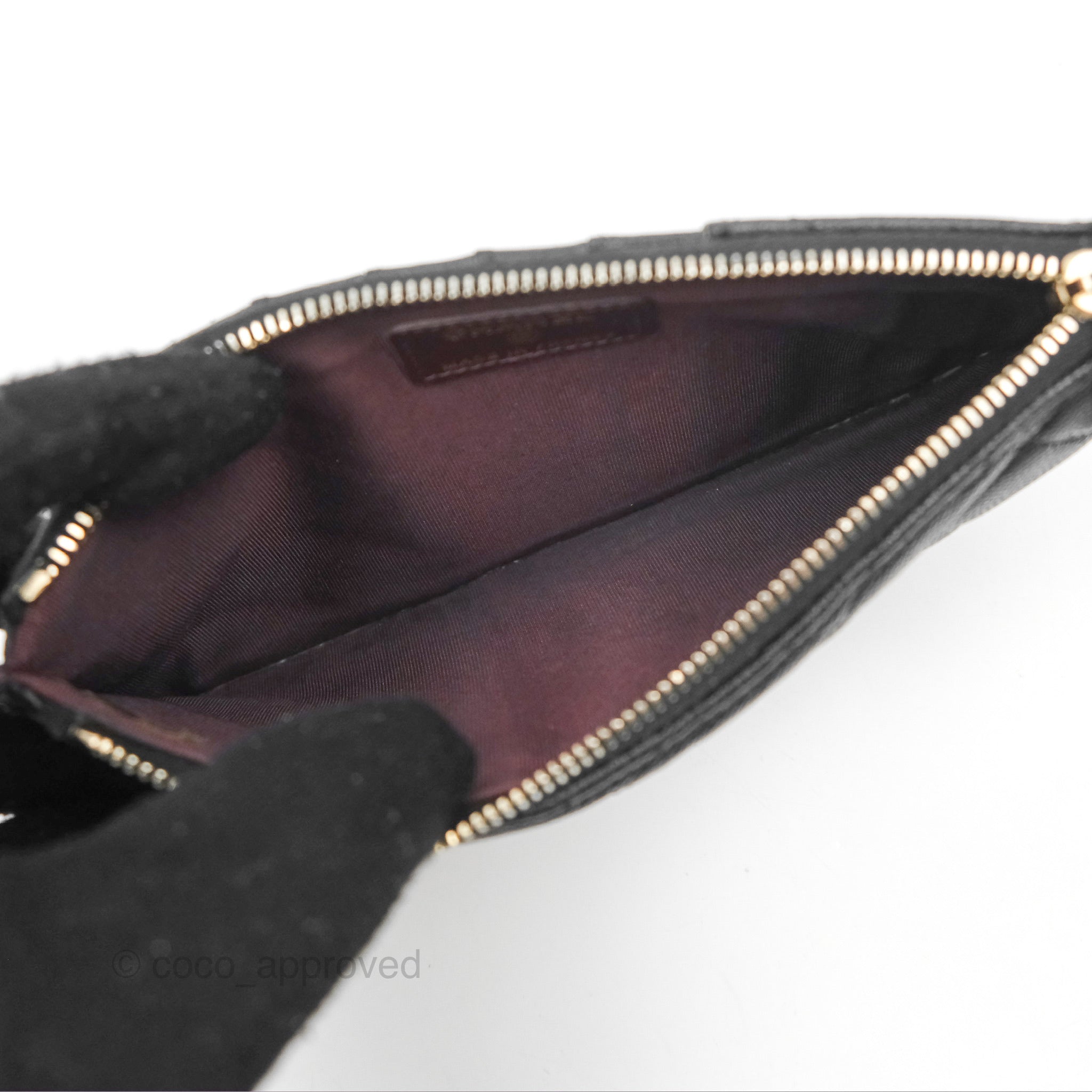 Chanel Classic Long Wallet Pouch Black Caviar Leather - Luxury Designer Wristlet Clutch for Women | Perfect for Evening Events, Parties & Daily Use