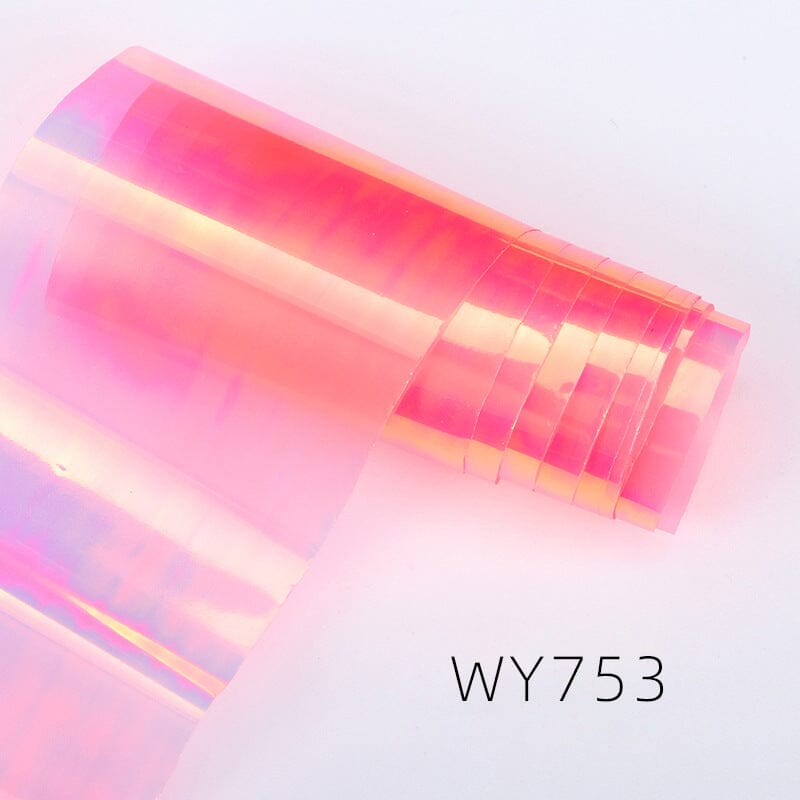 Premium WY Series Heat Transfer Foil Roll for DIY Crafts, T-Shirt Printing & Custom Apparel Design – Ideal for Home Projects, Fashion Design & Small Business Use