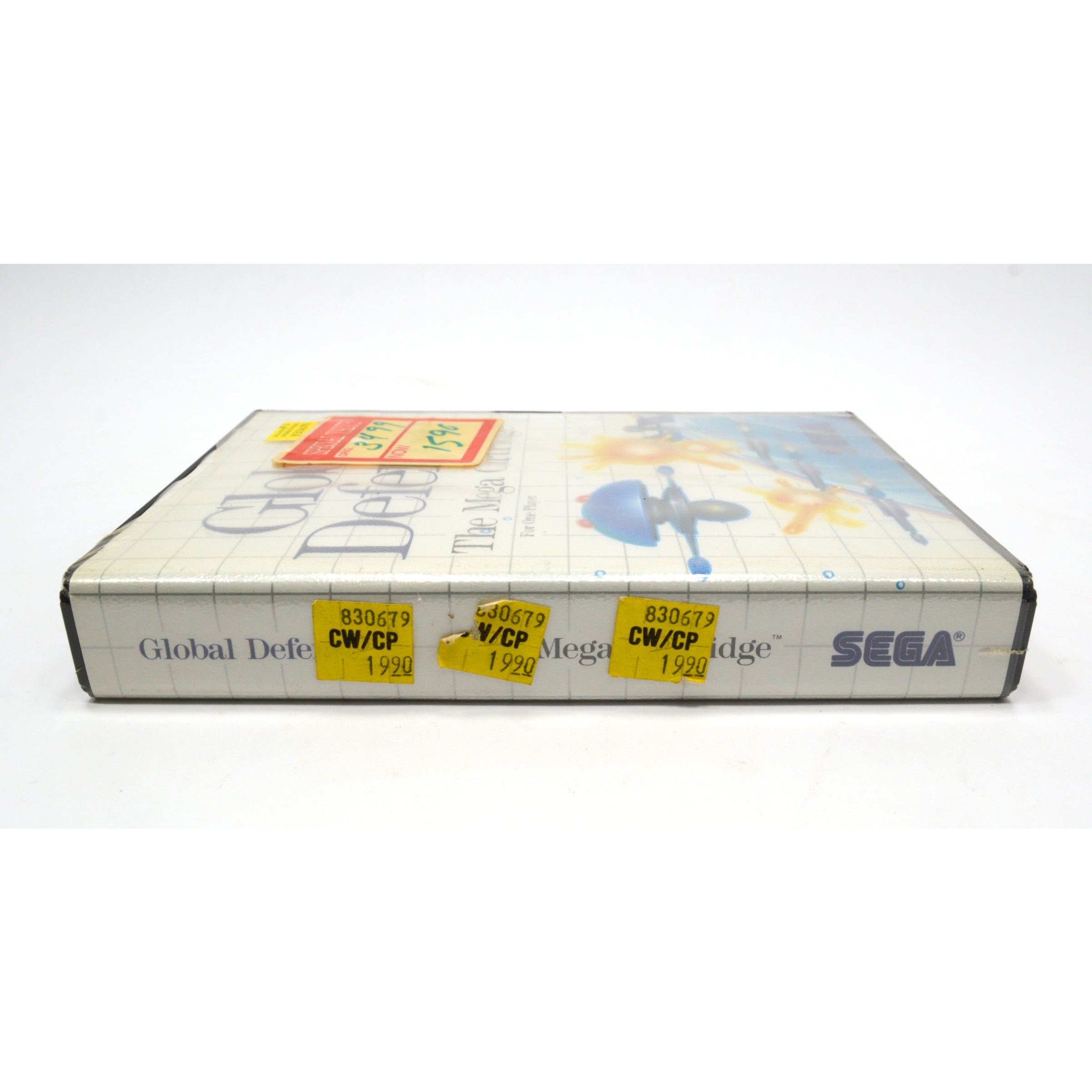 Original SEGA MASTER SYSTEM GLOBAL DEFENSE SMS Video Game - Factory Sealed (1988) | Classic Retro Gaming Console Collector's Item | Perfect for Gaming Enthusiasts & Nostalgic Collectors