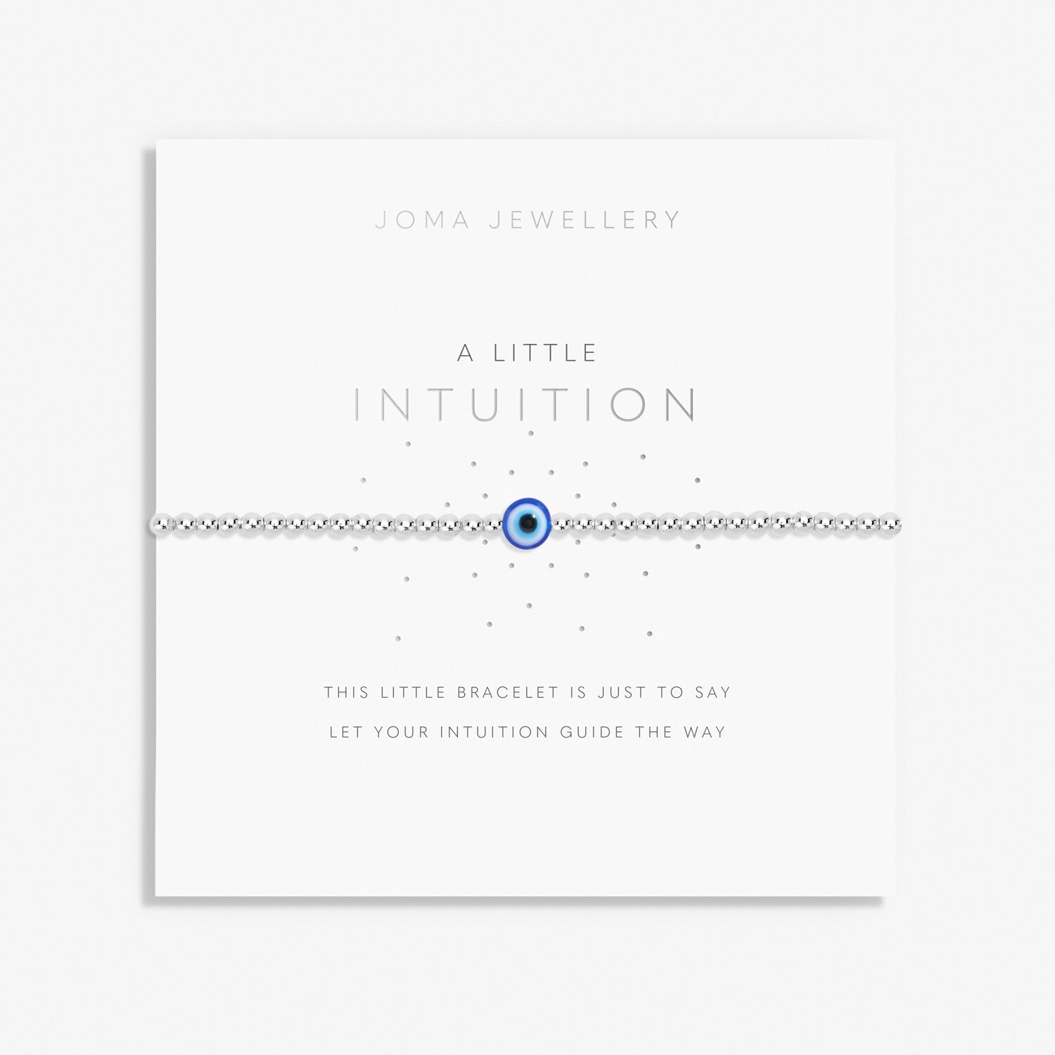 Joma Jewellery Bracelet - A Little Intuition Charm Bracelet for Women | Dainty & Elegant Jewelry Gift for Her | Perfect for Everyday Wear, Date Nights & Special Occasions