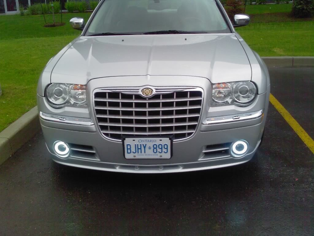 BlingLights Halo LED Fog Lights Kit for 2005-2010 Chrysler 300 & 300C | Durable Weatherproof Design | Perfect for Night Driving & Foggy Conditions