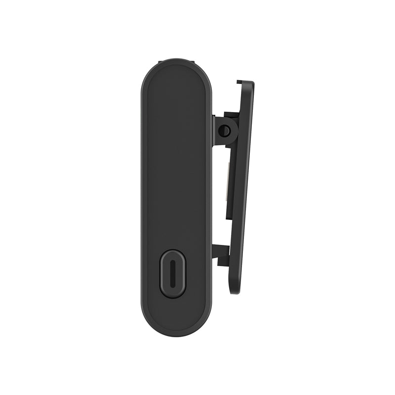 Ulanzi A100 Wireless Lavalier Microphone for iPhone Android - Clip-on Omnidirectional Mic with Noise Reduction for YouTube, Vlogging, Live Streaming & Interviews