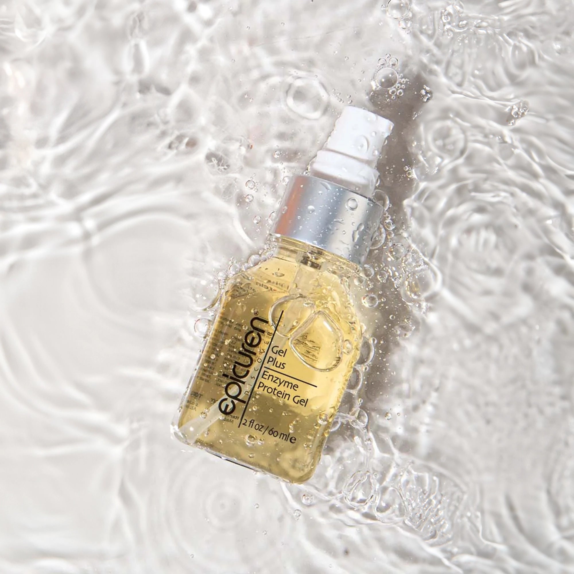 Epicuren Gel Plus Enzyme Protein Gel - Deep Cleansing & Exfoliating Face Wash for Acne & Sensitive Skin | Perfect for Daily Skincare Routine & Travel