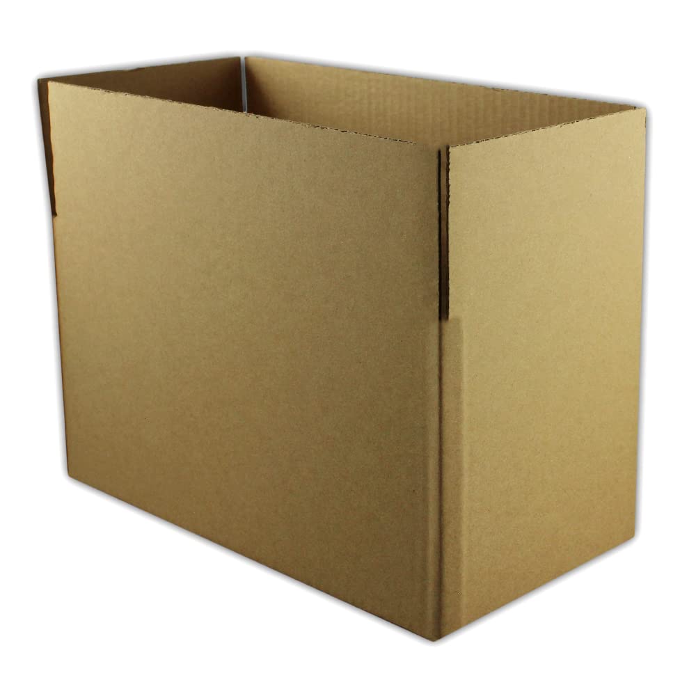 50 Eco-Friendly 12x9x6 Inch Corrugated Cardboard Boxes for Shipping, Moving & Mailing - Durable Packing Cartons for Home, Office & Ecommerce Use