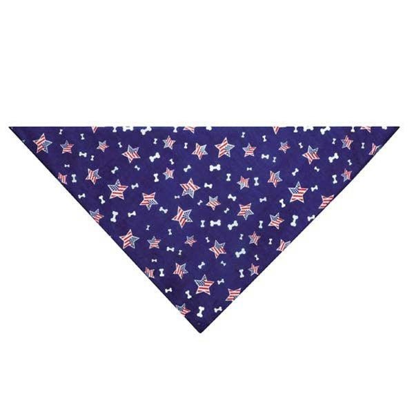 Bone in the USA Dog Bandana - Cute & Durable Pet Bandana for Small & Large Dogs - Perfect for Holidays, Parties & Daily Walks