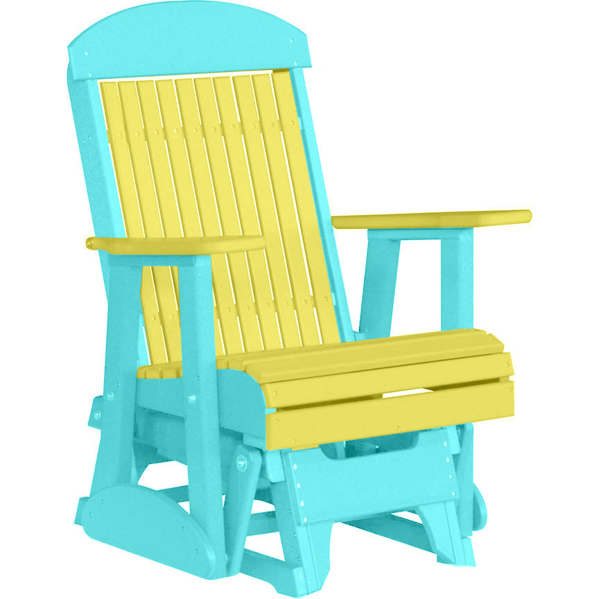 Yellow On Aruba Blue