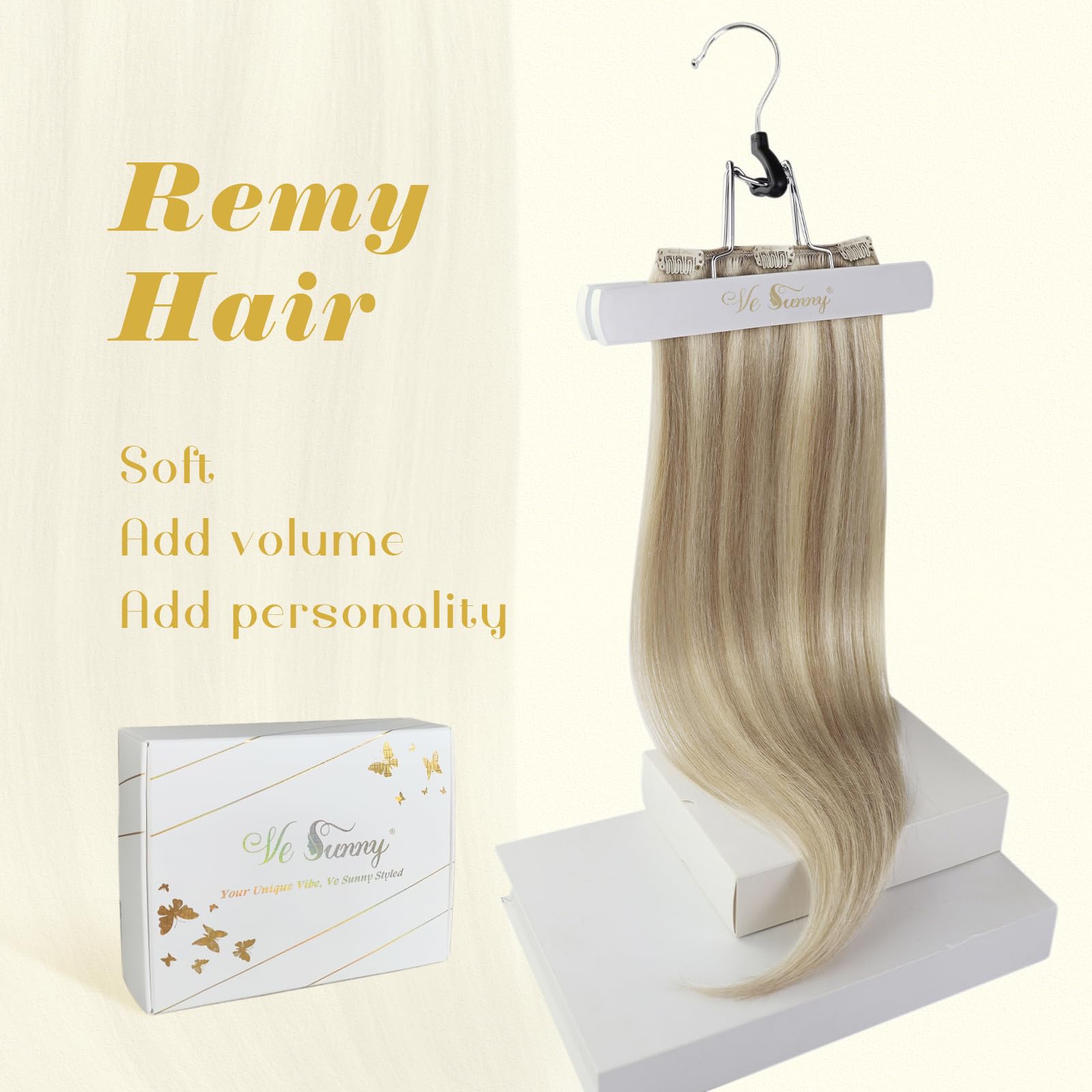 VeSunny Auburn Brown Clip-in Human Hair Extensions - Double Weft Remy Hair Extensions Color #33 (5Pcs 70g 10Inch) for Women - Brazilian Virgin Hair for Volume & Length - Perfect for Parties, Weddings & Daily Styling