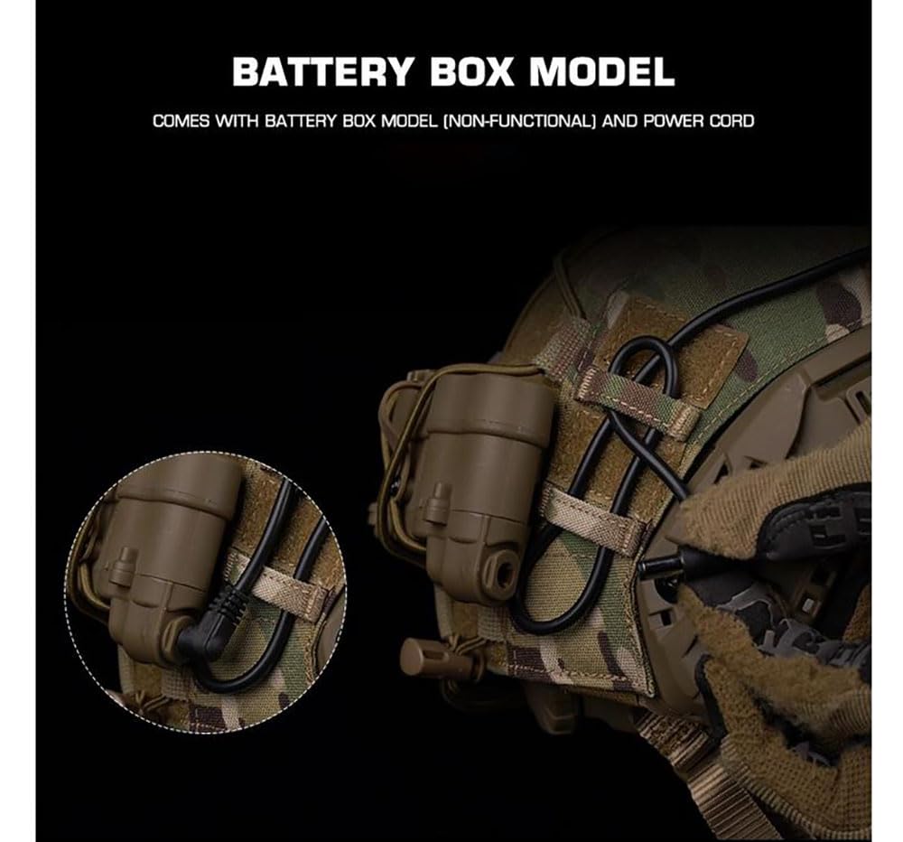 Airsoft Tactical GPNVG-18 Night Vision Goggles - Non-Functional Dummy NVG Binoculars for Military Cosplay, Tactical Gear Display & Airsoft Props - Perfect for Costume Accessories, Airsoft Games & Tactical Decor