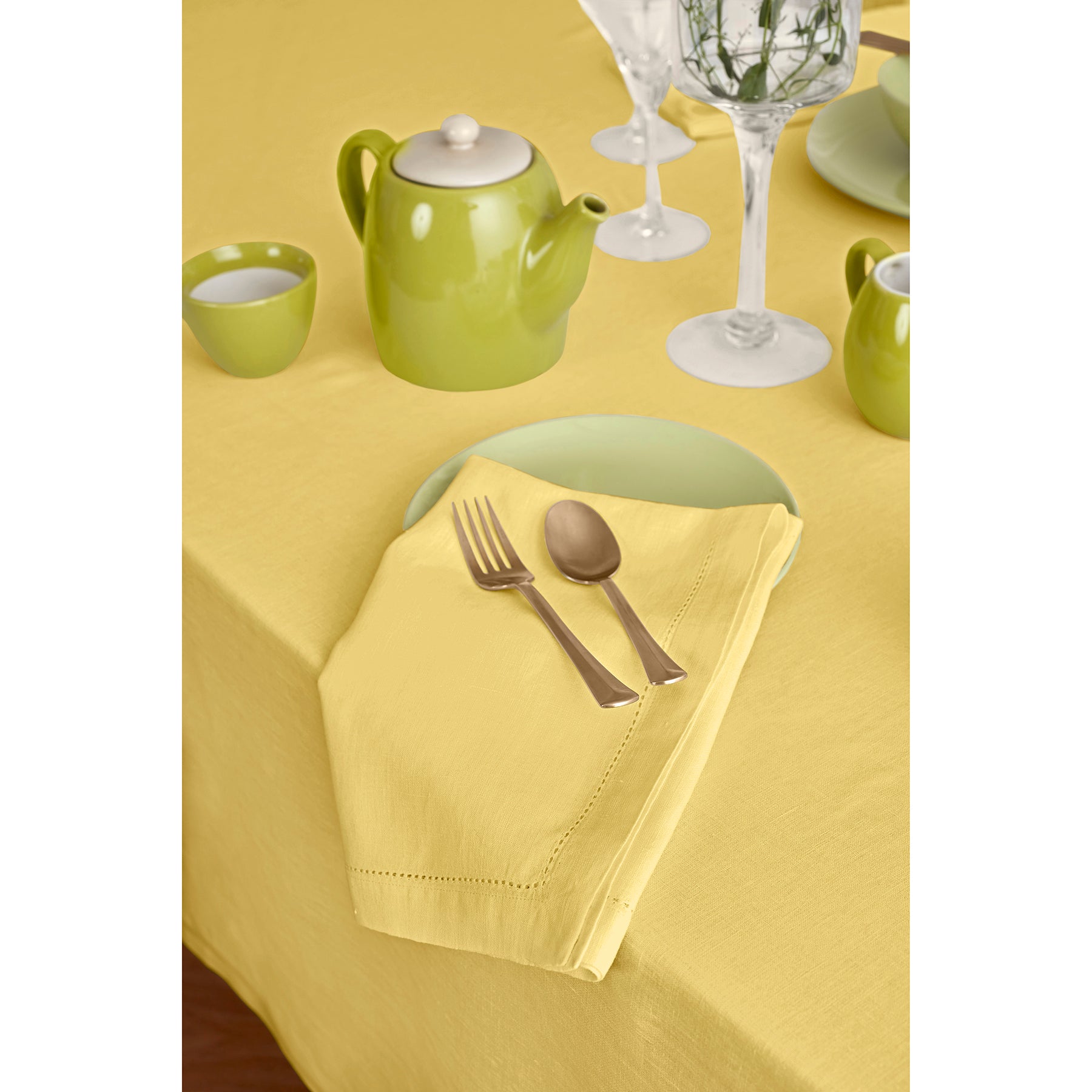 Sonoma Tablecloth - Premium Cotton Table Cover for Dining & Decor | Perfect for Parties, Weddings & Home Decor