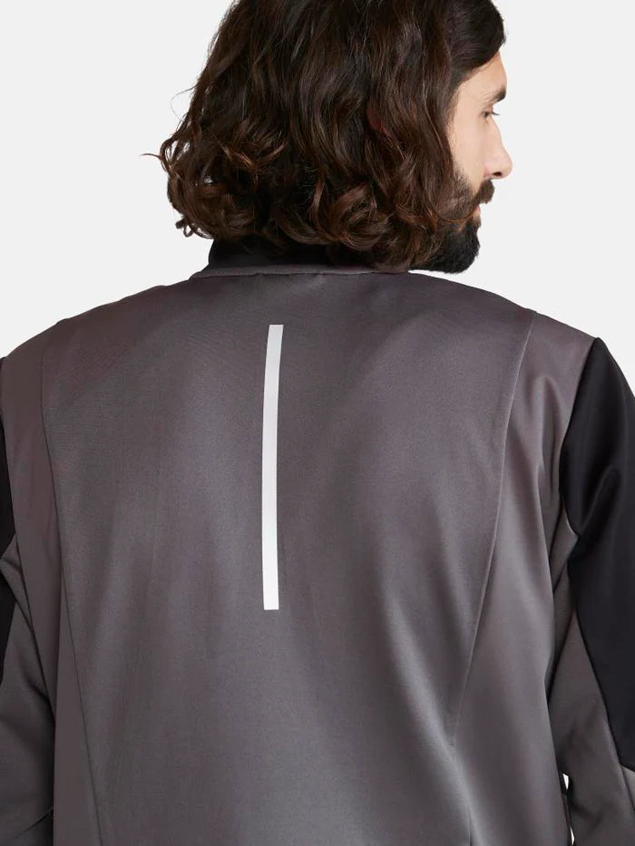 Men's Craft Core Nordic Training Jacket - Lightweight Waterproof Windbreaker for Outdoor Running, Hiking & Gym Workouts