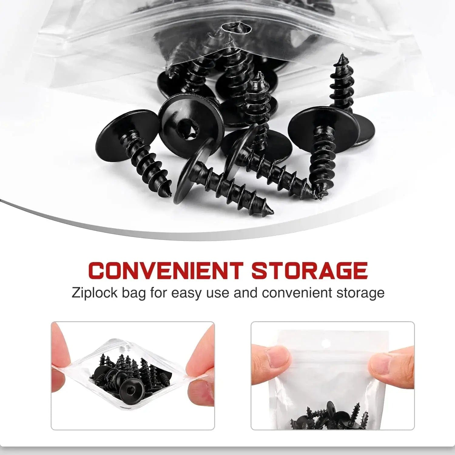 25 Pcs 13.8mm Head 4.8mm Screw Bolt Kit - Fender Liner Under Cover Replacement for Audi A3 A4 A5 A6 VW Porsche Cayenne Macan Taycan (Part# N90974701) - Perfect for Auto Repair & Maintenance
