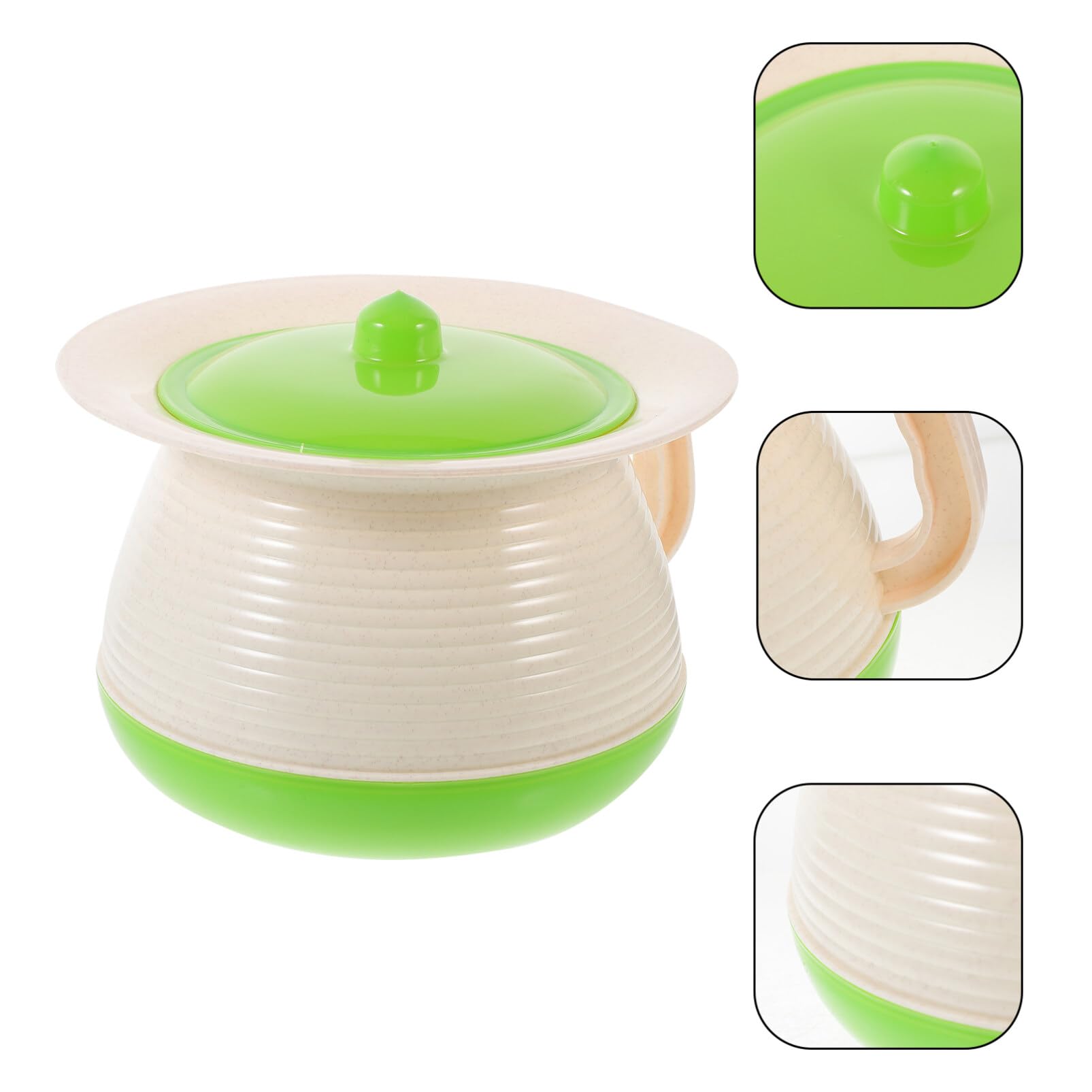 Portable Kids Urinal Pot with Lid - Camping & Travel Toilet for Children & Elderly - Household Spittoon & Urine Storage Container - Ideal for Bedside, Car Trips & Outdoor Adventures