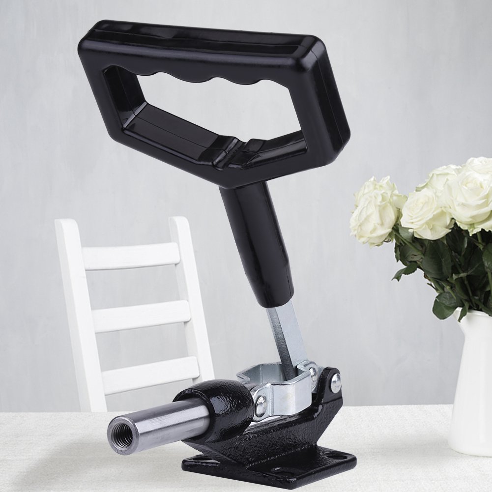 Heat Press Machine Handle Fixture - Quick Clamping Thermal Transfer Sublimation Putter for T-Shirts, Mugs & DIY Crafts - Perfect for Home & Small Business Use