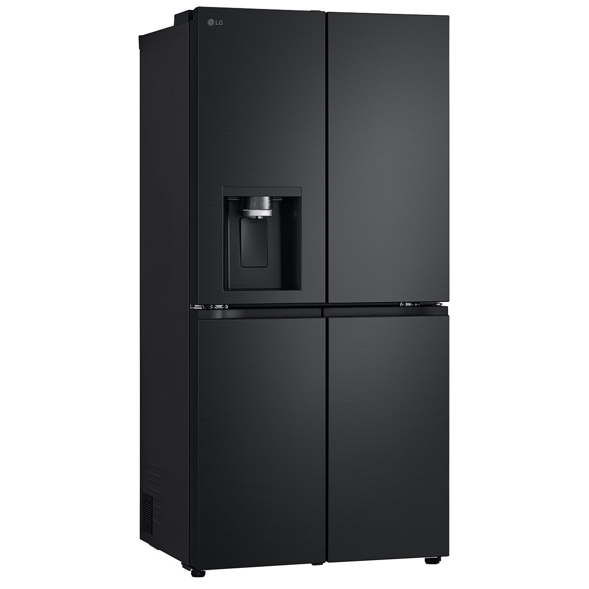 LG 508L French Door Refrigerator with Slim Non-Plumbed Ice and Water Dispenser - Matte Black (GF-LN500MBL) | Energy Efficient, Spacious Design for Modern Kitchens & Entertaining