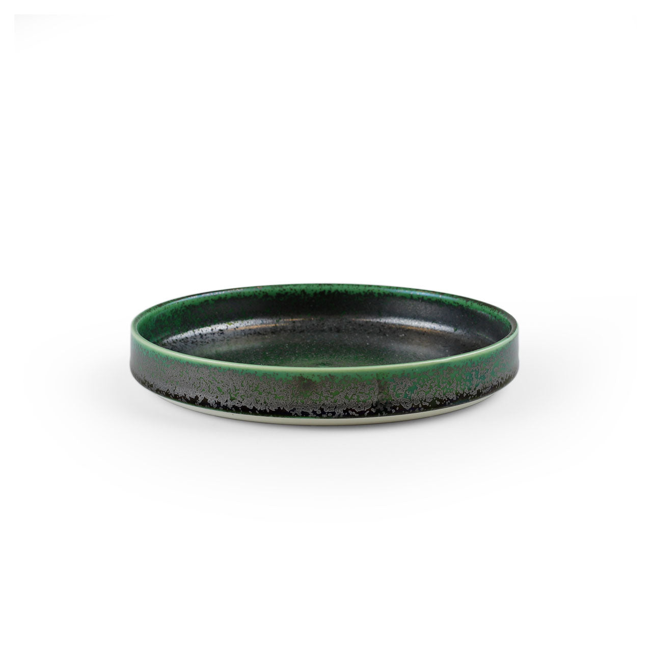 Ivy Green Stackable Appetizer Plates - Set of 6 (6.3 Inch Diameter) - Perfect for Parties, Weddings, and Entertaining Guests