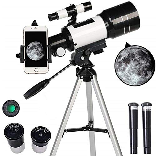 **Prakal 70mm HD Telescope for Beginners & Adults - 150X to 15X Magnification, Astronomy Starter Kit with Tripod, Phone Adapter, Finder Scope, Moon Filter & Travel Backpack - Perfect for Stargazing, Moon Observation & Outdoor Adventures**