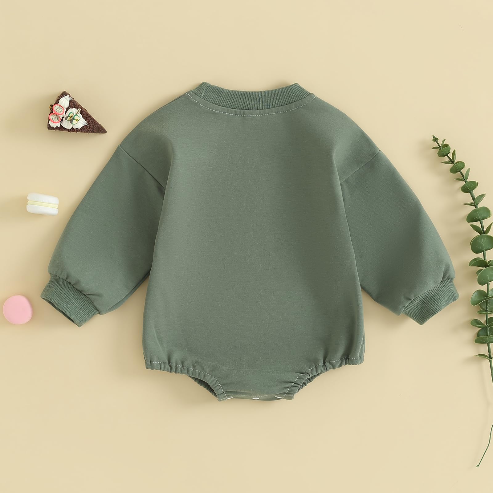 Adorable Newborn Baby Football Outfit - Long Sleeve Pullover Bodysuit for Boys & Girls | Game Day, Fall & Winter Clothes | Perfect for NFL Parties, Family Photos & Holiday Gatherings