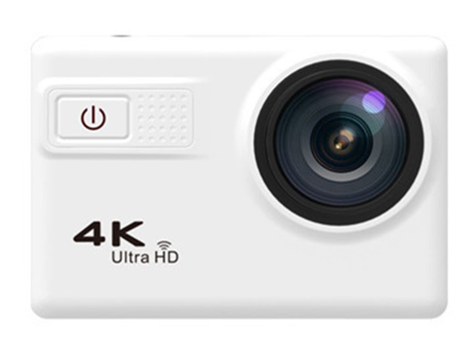 USKI HD 4K Waterproof Sports Camera - 2.0 Inch WiFi Action Cam for Diving, Aerial Photography & Riding | Perfect for Underwater Adventures, Extreme Sports & Outdoor Activities (Black)
