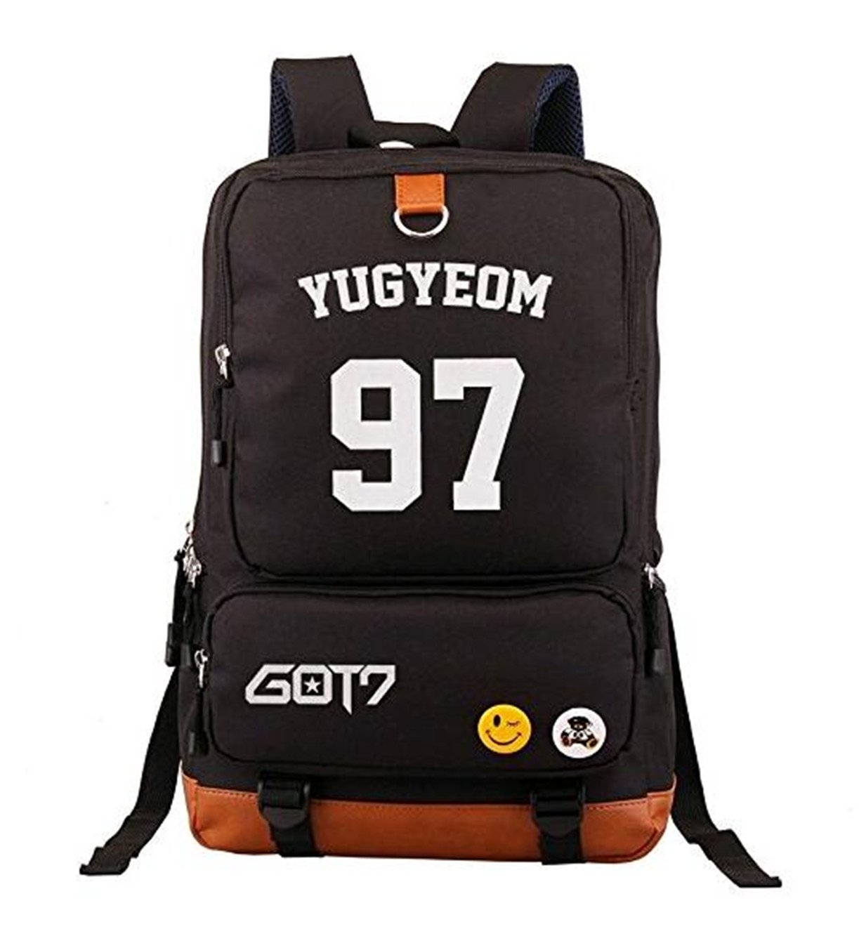 Luminous Korean Backpack - Casual Daypack for Laptop & School Use