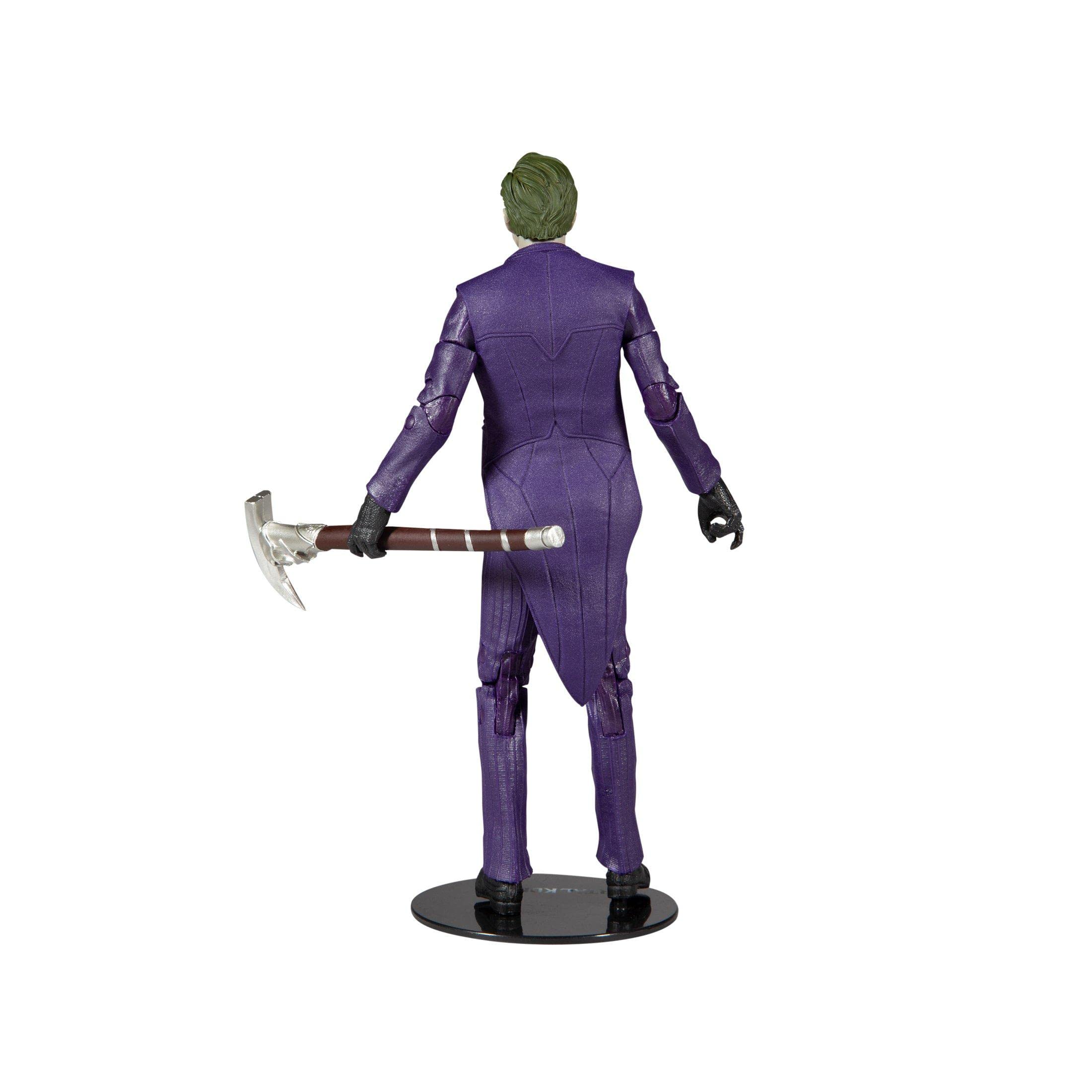 McFarlane Toys Mortal Kombat The Joker 7-Inch Collectible Action Figure with Weapons & Accessories - Perfect for Display, Gaming Battles & DC Comics Fans