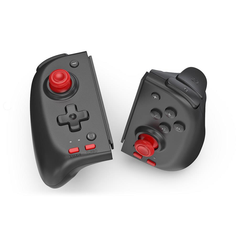 Programmable Enhanced Grip Controller Pair for Nintendo Switch - Ergonomic Design for Comfortable Gaming - Perfect for Multiplayer, Travel & Long Gaming Sessions