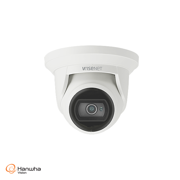 Wisenet 4MP Outdoor Security Camera - IP67 Weatherproof, Night Vision, Motion Detection for Home & Business Surveillance